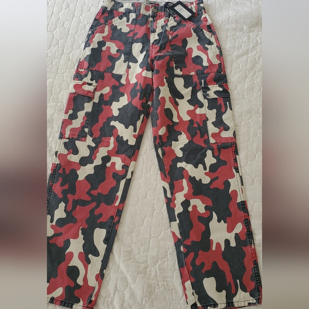Tommy Hilfiger heritage camo carpenter jeans